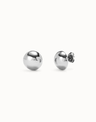 UNOde50 Sterling Silver - Plated Bead Shaped Earrings - MMJs Fashion