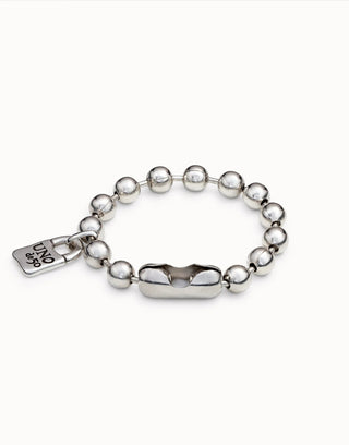 UNOde50 Sterling Silver - Plated Bracelet with Beads - MMJs Fashion