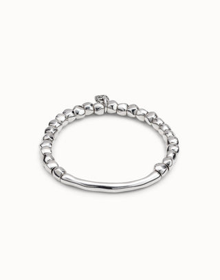 UNOde50 Sterling Silver - Plated Bracelet with Tubular Piece - MMJs Fashion