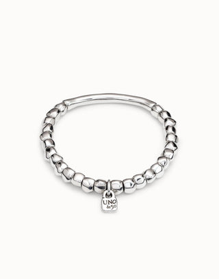 UNOde50 Sterling Silver - Plated Bracelet with Tubular Piece - MMJs Fashion