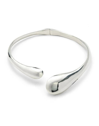 UNOde50 Sterling Silver-Plated Irregular Drop Necklace Corium - MMJs Fashion
