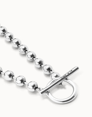 UNOde50 Sterling Silver - Plated Long Chain Necklace - MMJs Fashion