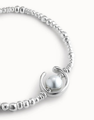 UNOde50 Sterling Silver - Plated Necklace with Pearl - MMJs Fashion