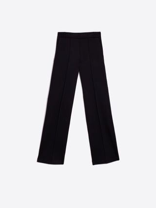 Vilagallo Black Straight Fit Tailored Trousers - MMJs Fashion