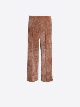 Vilagallo Corduroy Trousers Tan Bettina - MMJs Fashion