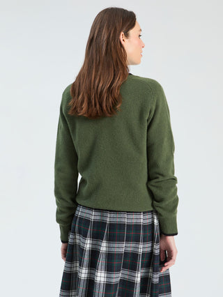 Vilagallo Embroidered Dog Jumper Green - MMJs Fashion