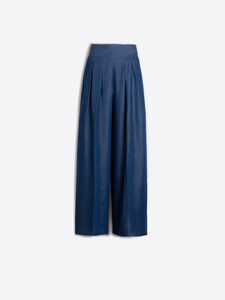 Vilagallo Wide Leg Tencel Denim Jeans Marian - MMJs Fashion