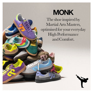 Wushu Ruyi Purple Orange Green Trainers Monk 04 - MMJs Fashion