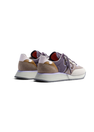 Wushu Ruyi Trainers Beige Purple Master 508 - MMJs Fashion