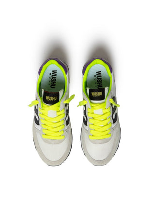 Wushu Ruyi Yellow Beige White Trainers Club 34 - MMJs Fashion