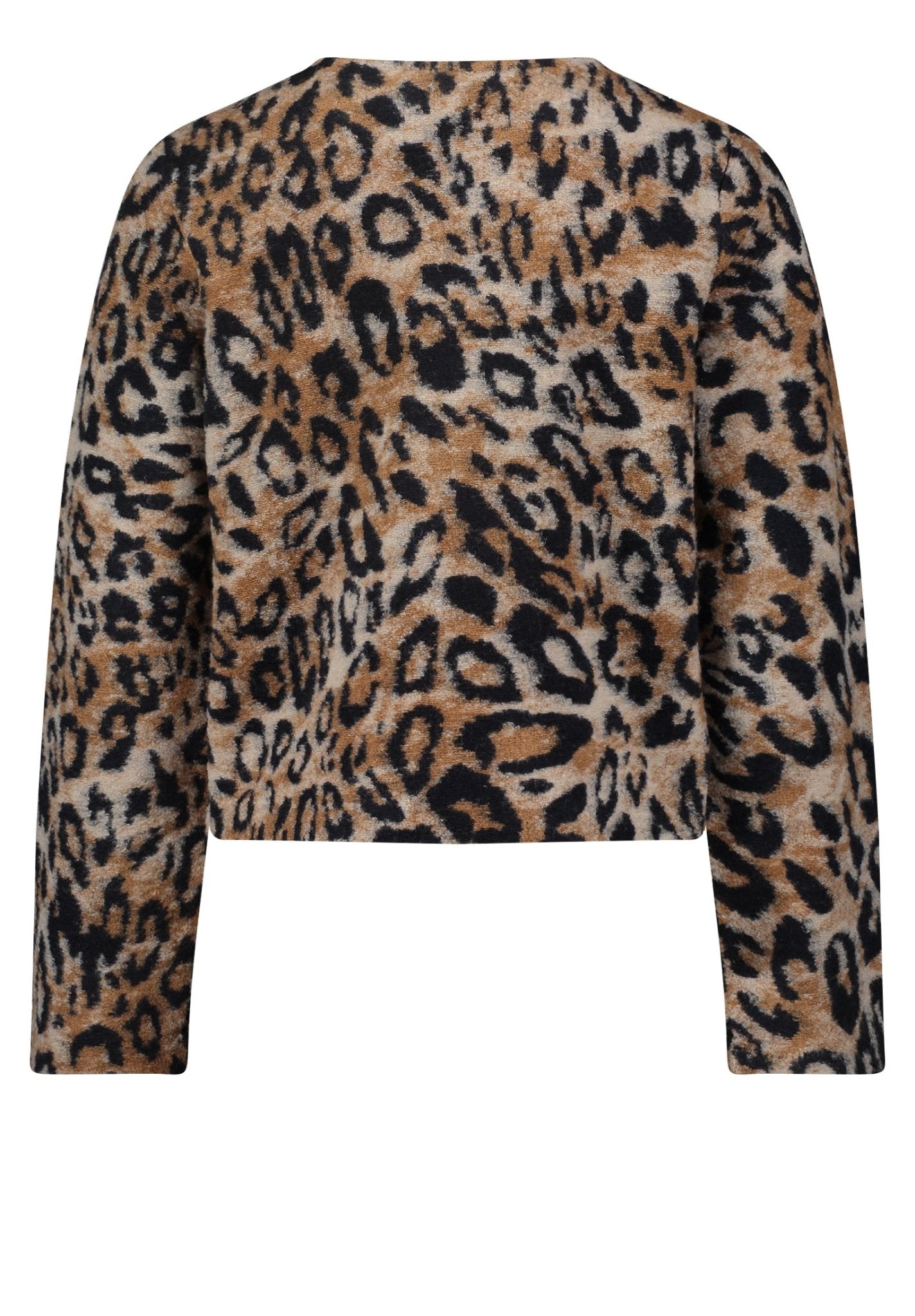 Betty Barclay Cardigan Animal Print Beige Brown