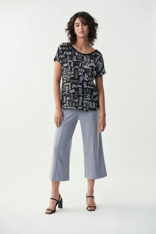 Joseph Ribkoff Top Black Ivory - MMJs Fashion
