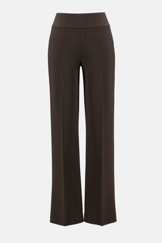 Joseph Ribkoff Wide Leg Trousers Brown - MMJs Fashion