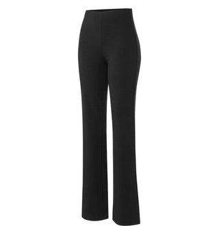 MAC Trousers Black Jersey Flare - MMJs Fashion