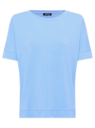 Olsen Light Blue Short Sleeved Top Cosima - MMJs Fashion